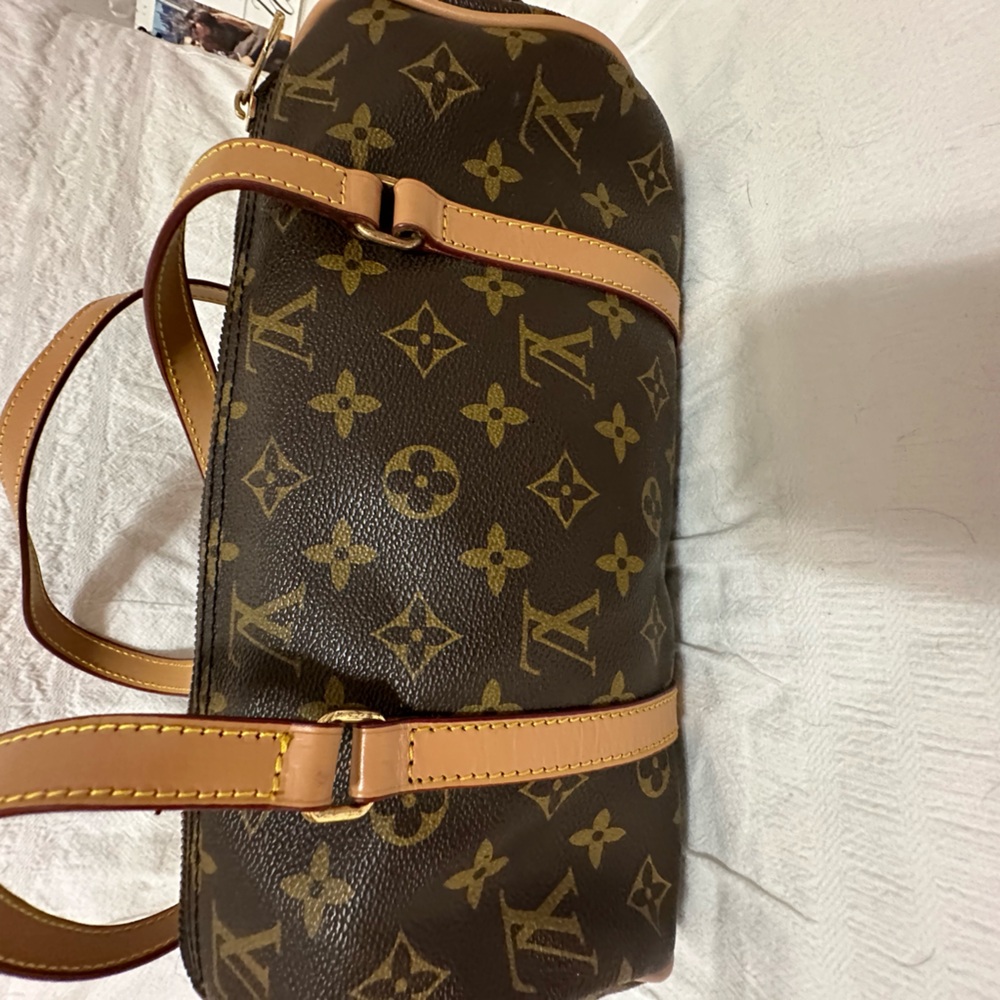 Louis Vuitton handbag leather